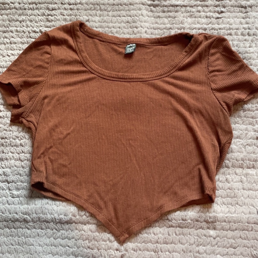 Medium Shein brown crop top
